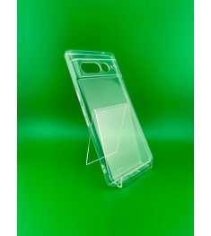 Силикон WS Google Pixel 7 Pro (ShutCam) (Прозрачный)