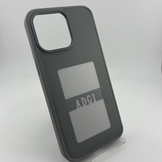 Накладка з дисплеєм NFC для Apple iPhone 14 Pro Max (Сірий)