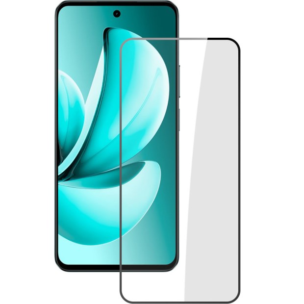 Защитное стекло 5D Matte Ceramic Realme C71 Black