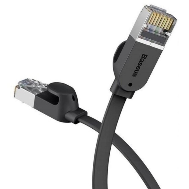 Патч-корд Baseus High Speed CAT5 Gigabit RJ45 (0.5m) (Чёрный) B00133206111-00