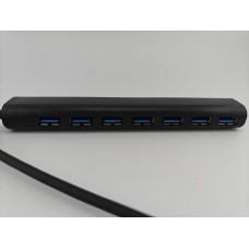 Переходник USB HUB XoKo 715 с блоком питания (USB to 7USB3.0) (Серый) XK-hub-715