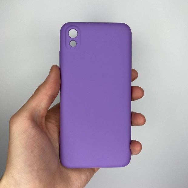 Силикон Original 360 Case Xiaomi Redmi 7A (ShutCam) (Лавандовый)
