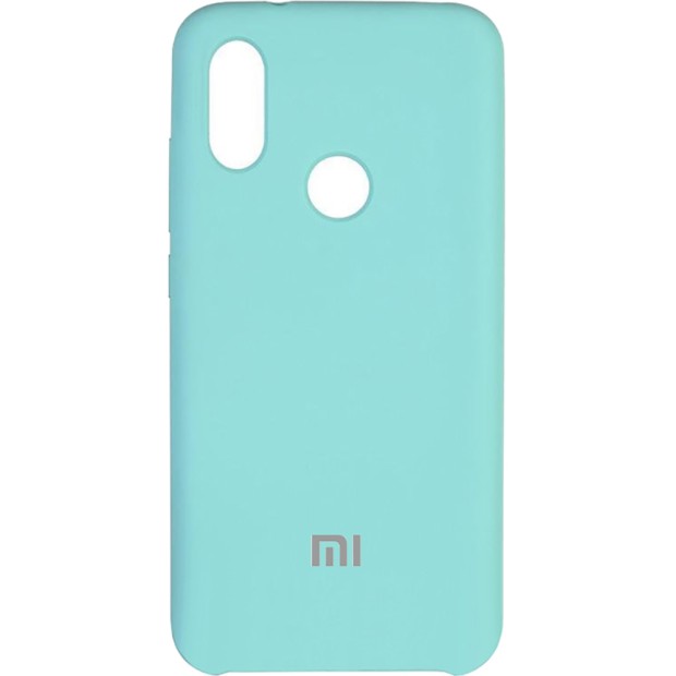 Силикон Original 360 Case Logo Xiaomi Redmi 7 (Бирюзовый)