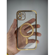 Чехол UMKU Shining with MagSafe Apple iPhone 11 (Gold)