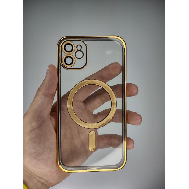 Чехол UMKU Shining with MagSafe Apple iPhone 11 (Gold)