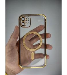 Чехол UMKU Shining with MagSafe Apple iPhone 11 (Gold)