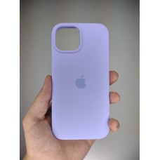 Силіконовий оригінальний круглий чохол для Apple iPhone 15 (43) Glycine