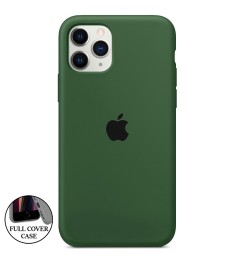 Силіконовий оригінальний чохол Apple iPhone 11 Pro Max (52) Оливковий