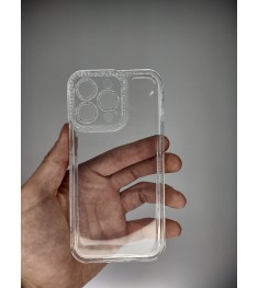 Силіконовий чохол Diamond для Apple iPhone 13 Pro (прозорий)
