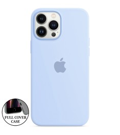 Силіконовий круглий чохол Original для Apple iPhone 15 Pro Max (15) Ліловий