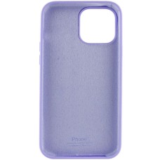 Силіконовий круглий чохол Original для Apple iPhone 15 Pro Max (15) Ліловий