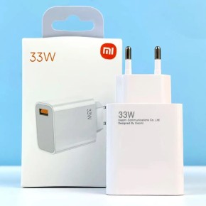 СЗУ-адаптер Xiaomi MDY-12-EH 33W (1USB) (Белый) (Уценка) (Категория 1)