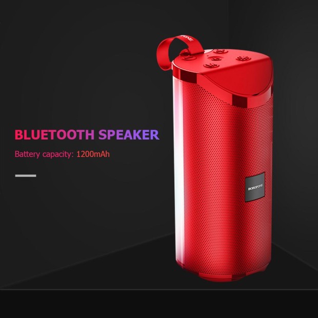 Portable speaker Borofone BR5 (Red)