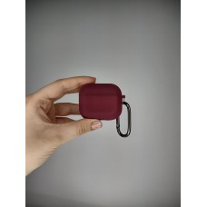 Чехол для наушников Full Silicone Case with Microfiber Apple AirPods 3 (57) Marsala