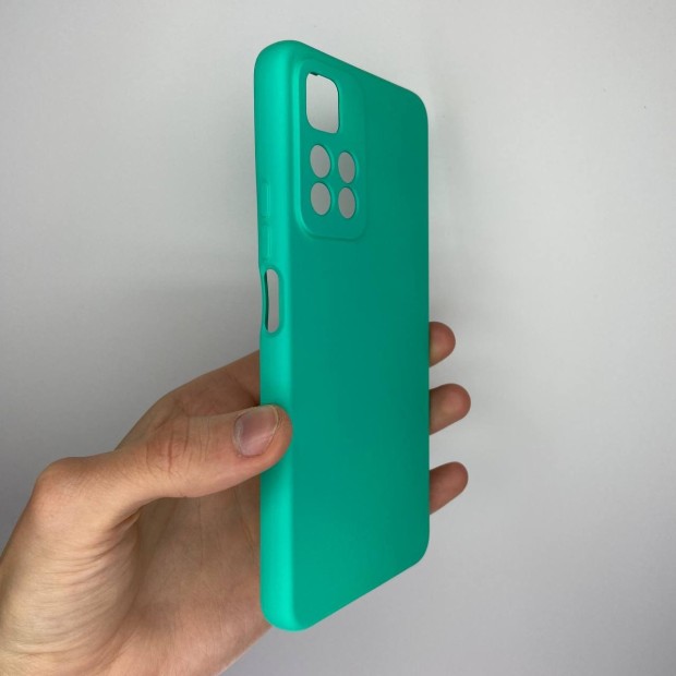 Силикон Original 360 Case Xiaomi Redmi Note 11 Pro Plus 5G (ShutCam) (Бирюзовый)