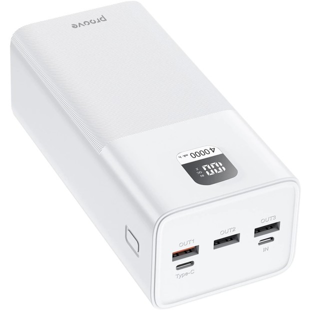 PowerBank Proove Giant 100W 40000mAh (Білий)
