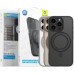 Накладка Blueo Skin Friendly 360 Rotatable Stand with MagSafe Apple iPhone 16 Plus (Black)