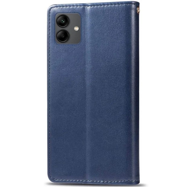 Leather Book Cover Gallant for Samsung Galaxy A06 (Blue)