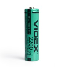 Аккумулятор Videx Li-Ion 18650 2200mAh (с защитой)