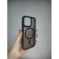 Чохол Totu Pjur Magsafe для Apple iPhone 13 Pro (чорний)