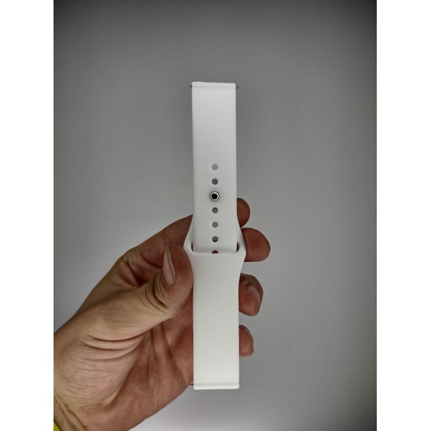 Ремінець для смарт-годинника універсальний 20мм Original Design (Білий)