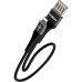 USB-кабель Moxom MX-CB07 20см (MicroUSB) (Чорний)