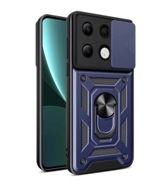 Чохол-бронь Ring Serge Armor для Xiaomi Redmi Note 13 4G (ShutCam) (Синій)