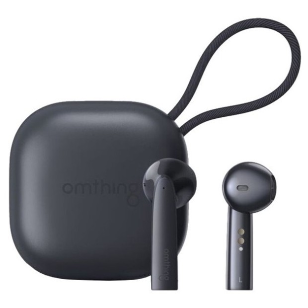 Беспроводные наушники-гарнитура Omthing Airfree Pods (EO005) (Black) (Товар c уценкой, Grade A)