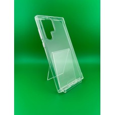 Силіконовий чохол Space Case для Samsung Galaxy S22 Ultra (Прозорий)