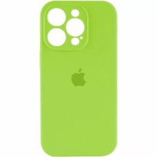 Силикон Original RoundCam Case Apple iPhone 13 Pro (27) Grass Green