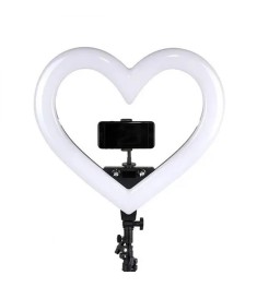 LED-ліхтар для зйомки Heart Style JM33-13 (33см) RGB (Чорний)