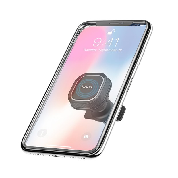 Автодержатель Hoco CA52 (Чёрно-серый)