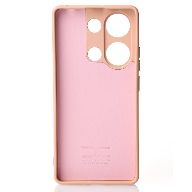 Силіконовий чохол Original Xiaomi Redmi Note 13 4G (ShutCam) (Персиковий)