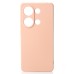 Силіконовий чохол Original Xiaomi Redmi Note 13 4G (ShutCam) (Персиковий)