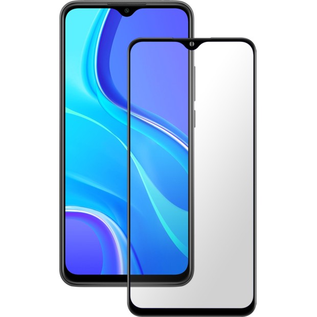 Захисне скло 5D Japan HD Xiaomi Redmi 9  /  9T  /  Poco M3  /  M5 Black
