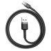USB-кабель Baseus Cafule Special Edition 2А (2m) (Type-C) (Чёрный/Серый) CATKLF-CG1