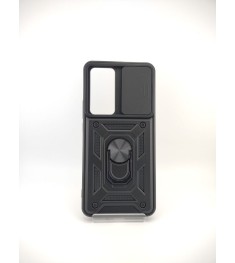 Чохол-бронь Ring Serge Armor Case для Xiaomi 12T  /  12T Pro (ShutCam) (Чорний)
