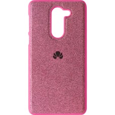 Силикон Textile Huawei Honor 6x / GR5 (2017) (Розовый)