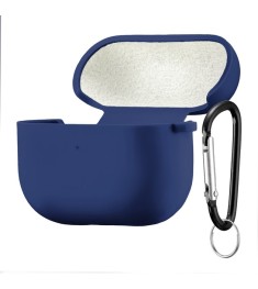 Чохол для навушників Full Silicone Case з мікрофіброю для Apple AirPods 3 (09) M..