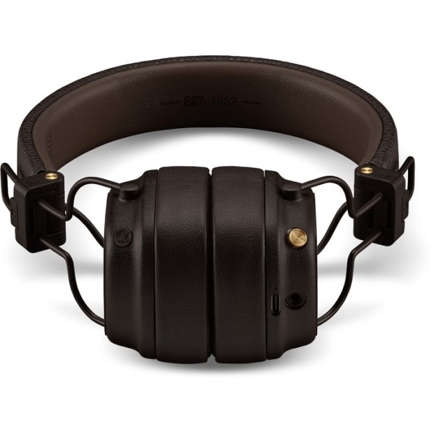Бездротові накладні навушники-гарнітура Marshall Major V (Коричневий) K