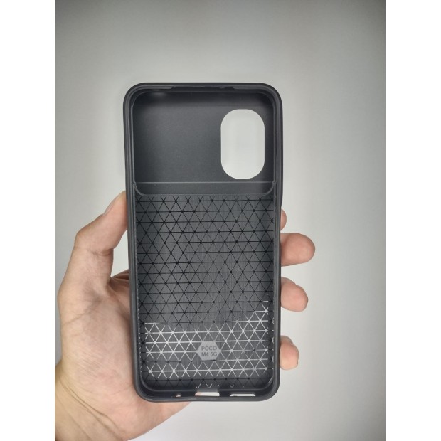 Ring Serge Armour Case для Xiaomi Poco M5 (Чорний)