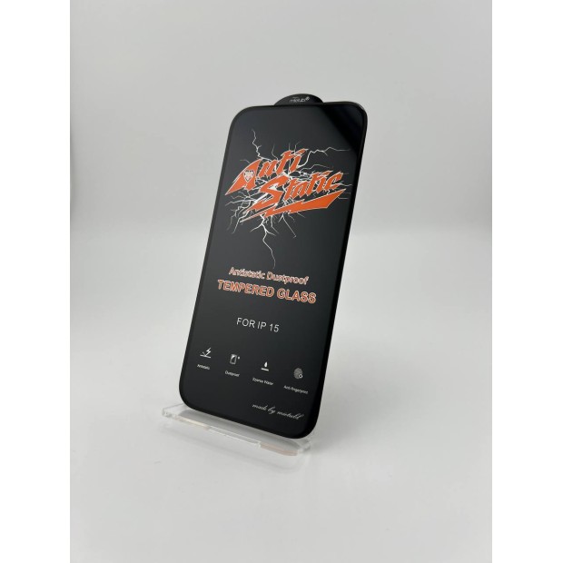 Захисне скло 5D Statica HD Apple iPhone 15  /  16 Black