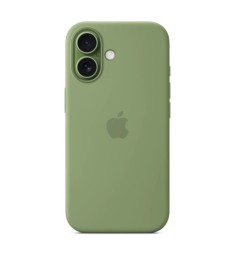 Чохол Silicone Case with MagSafe для Apple iPhone 17 (Світлий мох)
