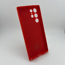 Силикон Original Samsung Galaxy S22 Ultra (ShutCam) (Красный)