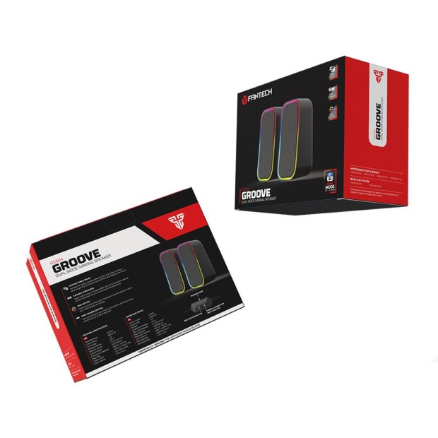 Акустична система комп'ютерна Fantech GS304 Groove 2 режими (Чорний)