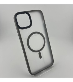 Чохол WAVE Matte Insane Case з MagSafe для iPhone 15 Plus (Сірий)