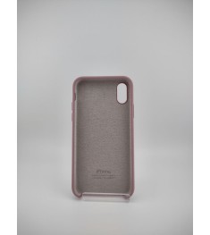 Силіконовий оригінальний чохол Apple для iPhone X  /  XS (01) Bilberry