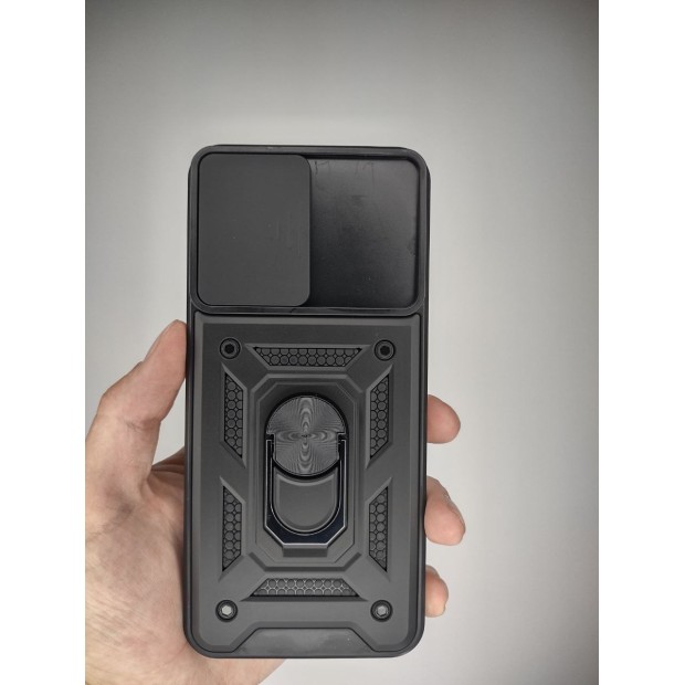 Броньований чохол Ring Serge Armor Case Xiaomi Redmi 9A (ShutCam) (Чорний)