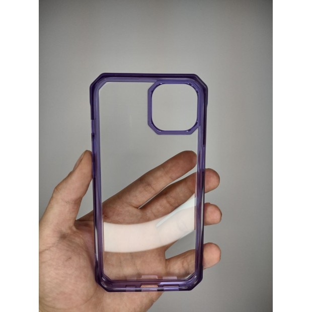 Octagon Crystal Case для Apple iPhone 14 (Фіолетовий)