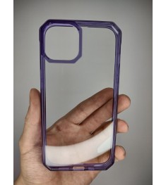 Octagon Crystal Case для Apple iPhone 14 (Фіолетовий)